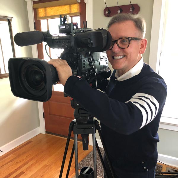 Jeff behind camera